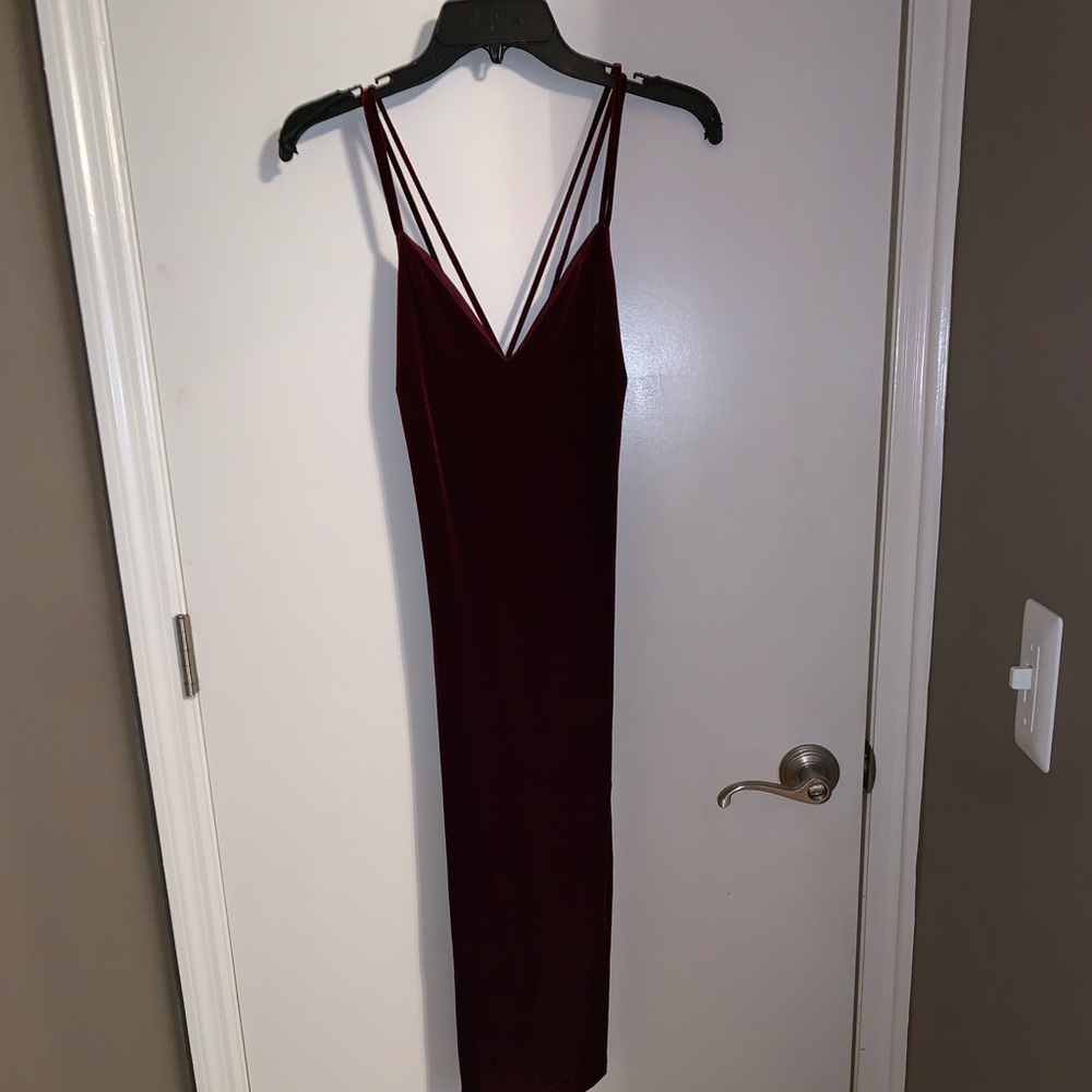 J LUXE LABE velvet dress